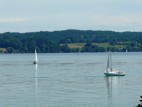 Blick auf den Starnberger See: Blick auf den Starnberger See vom Buchheim Museum aus.